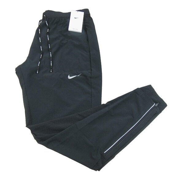 Nike Phenom Elite Woven Running Pants Men's Size Medium Black NEW